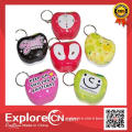 High quality metal candy jar keychain for children